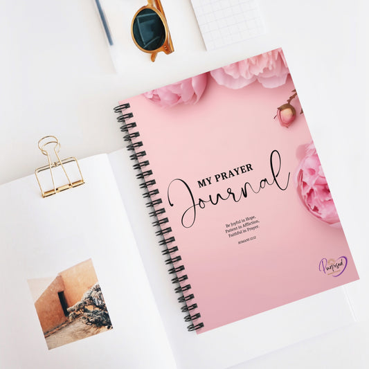 My Prayer Journal – Inspirational Spiral Notebook for Faith and Reflection
